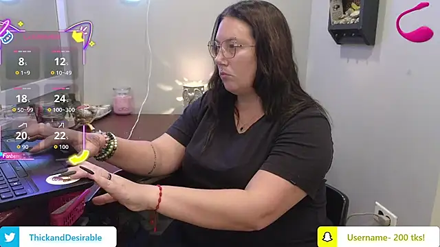 ThickGirlsDoItBetter online show from October 21, 2025, 11:49 pm