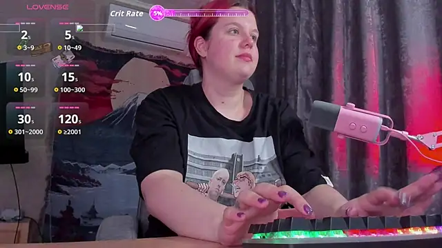 NielletaBlossom online show from April 24, 2026, 3:42 am