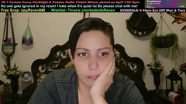 IsabelleRaven online show from April 6, 2026, 12:52 am