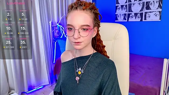 VioletShine online show from October 15, 2025, 2:50 pm