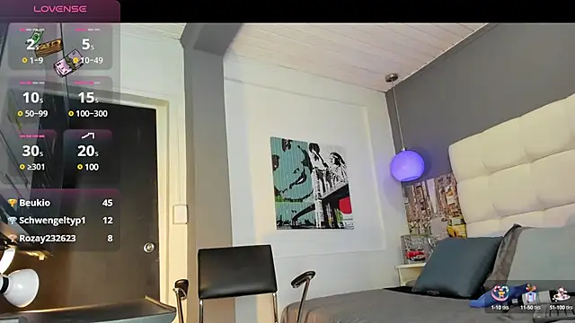 Pandora Rey2 online show from March 18, 2025, 4:26 pm