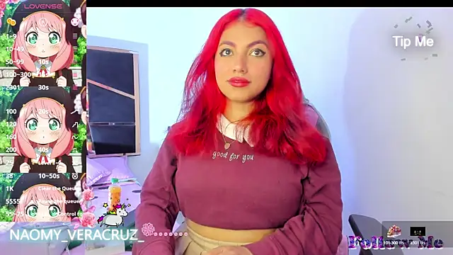 Naomy veracruz  online show from January 21, 2025, 1:32 pm