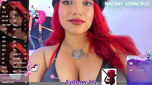 Naomy veracruz  online show from February 24, 2025, 4:04 pm