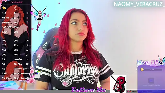 Naomy veracruz  online show from March 8, 2025, 1:36 pm