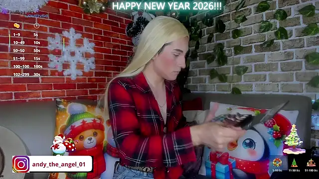 andy angell1 online show from January 6, 2026, 1:04 pm