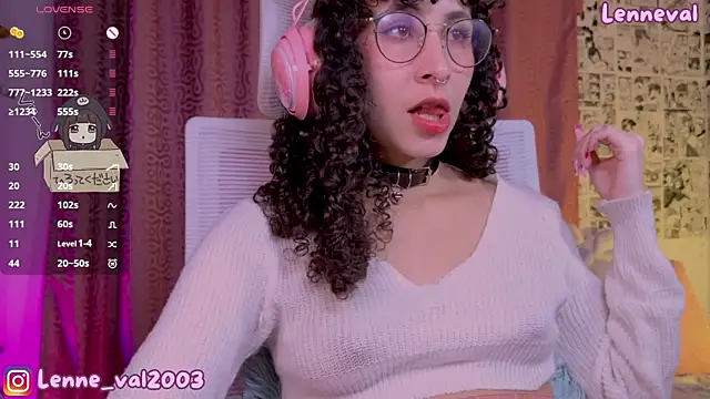 Lenneval1 online show from September 23, 2025, 2:14 am