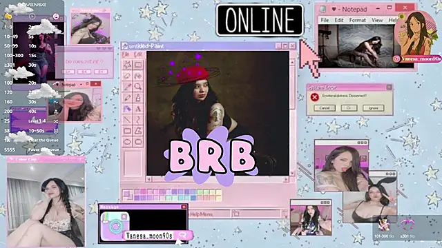 vanesa moon   online show from September 25, 2025, 10:35 pm