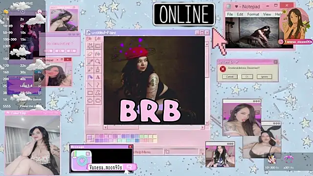 vanesa moon   online show from October 8, 2025, 3:04 am