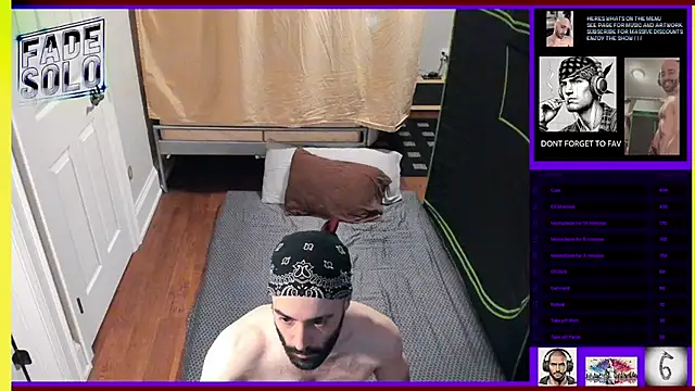 Faded-Solo online show from March 17, 2025, 8:40 pm