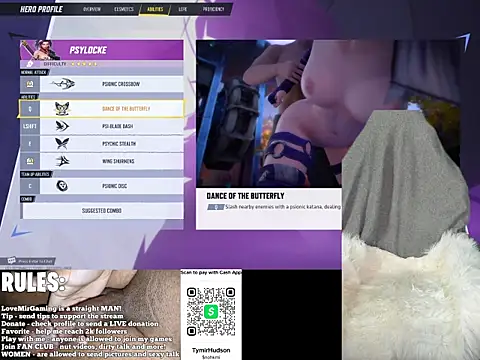 Snapshot of lovemirgaming chatting on March 21, 2025, 11:12 am lovemirgaming online show from March 21, 2025, 11:12 am