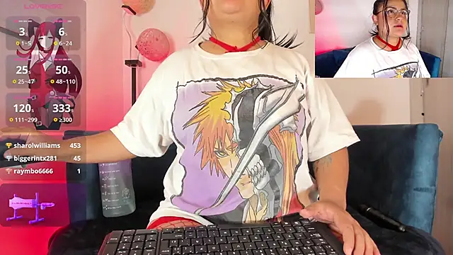 VanneCute1 online show from March 13, 2025, 8:15 am