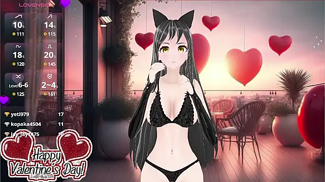 KimiStar online show from February 14, 2025, 6:51 pm