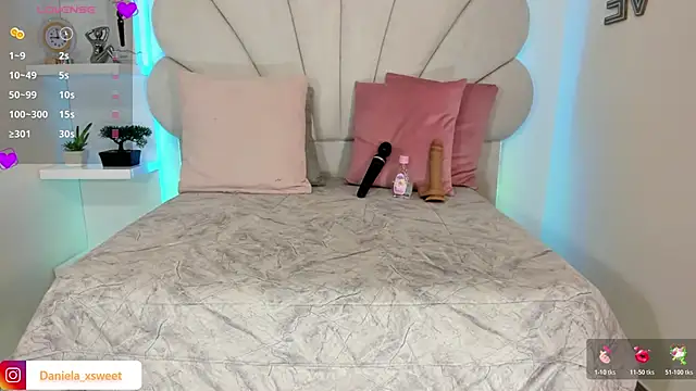 Danielaangelina online show from April 18, 2026, 5:44 am