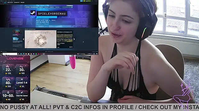 Gamergirl-Linela online show from February 27, 2025, 3:05 pm