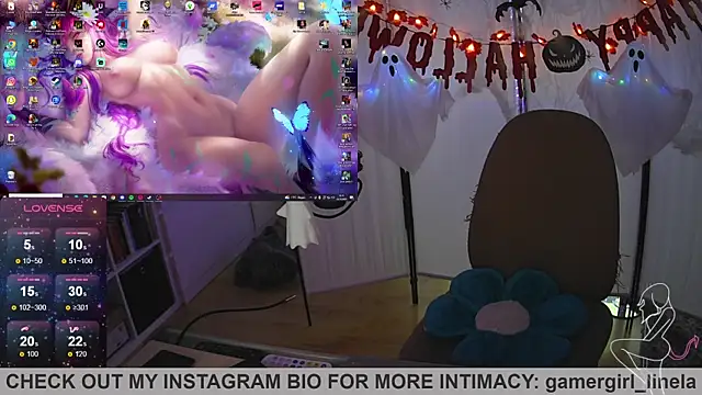 Gamergirl-Linela online show from October 23, 2025, 8:35 am