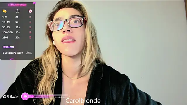 Carolblonde online show from March 17, 2025, 9:22 am