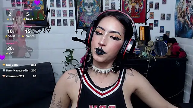 Nyx Blackmoon online show from March 9, 2025, 7:26 pm