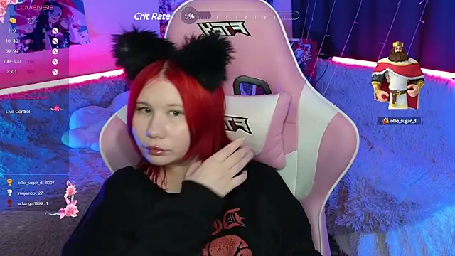 Little kitsune1707 online show from March 5, 2025, 12:05 am