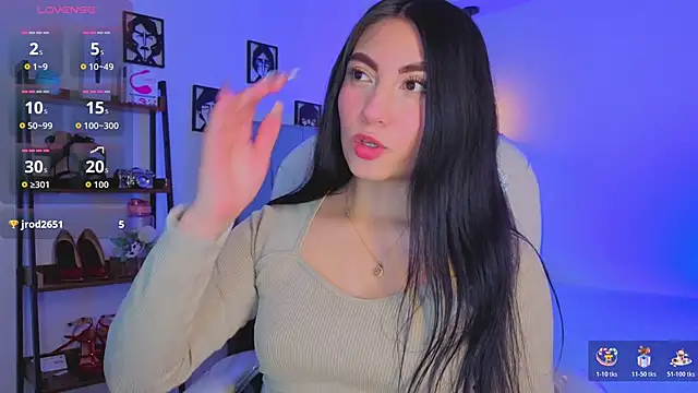 Miller Vanessa  online show from November 17, 2025, 8:25 pm