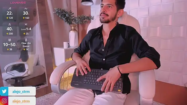 Snapshot of AlejandroStormm chatting on March 20, 2025, 11:23 pm AlejandroStormm online show from March 20, 2025, 11:23 pm