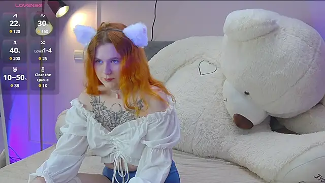 Eva Starlight online show from March 14, 2025, 6:32 am