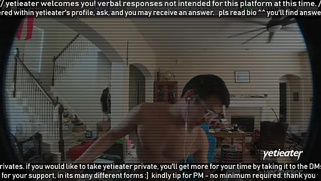 Snapshot of yetieater chatting on July 20, 2026, 6:54 pm yetieater online show from July 20, 2026, 6:54 pm