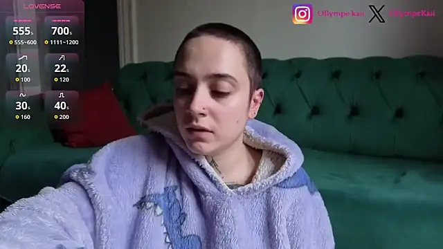 OllympeKaii online show from November 14, 2025, 1:21 pm