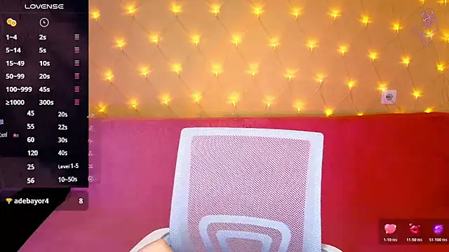 Sexyenergyyyyy online show from April 12, 2026, 5:01 am