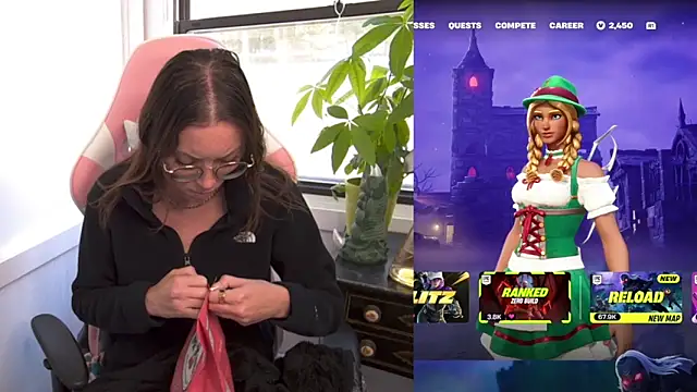 SpaceCowWhore online show from October 10, 2025, 4:39 pm