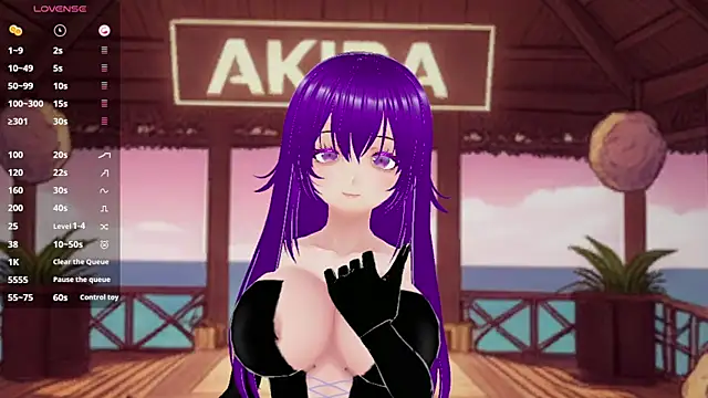 AkiraVixent online show from September 17, 2025, 7:48 pm