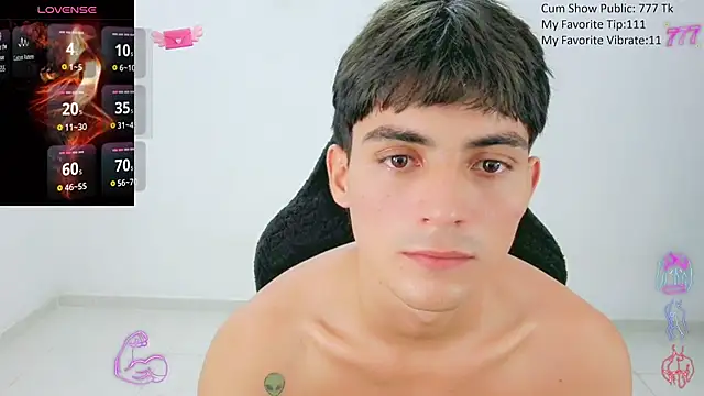 Thommy cute online show from July 5, 2026, 3:45 am