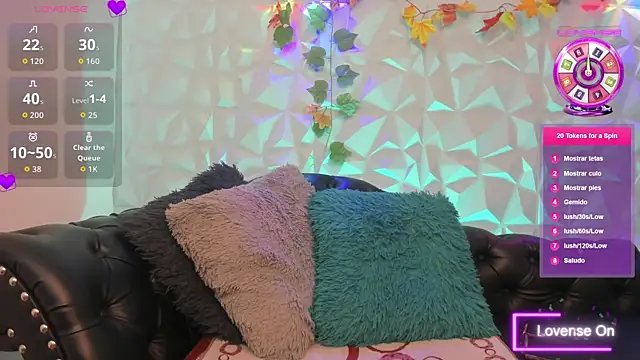 SabinaDeluxe cg online show from November 4, 2025, 8:08 pm