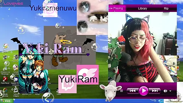 YukiRam online show from November 16, 2025, 3:23 am