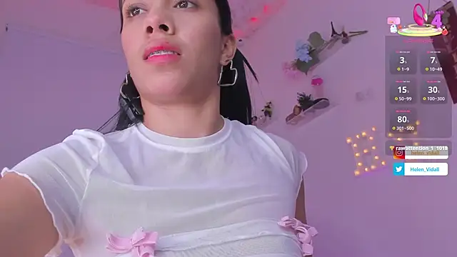 Helen Vidall online show from September 15, 2025, 3:28 am