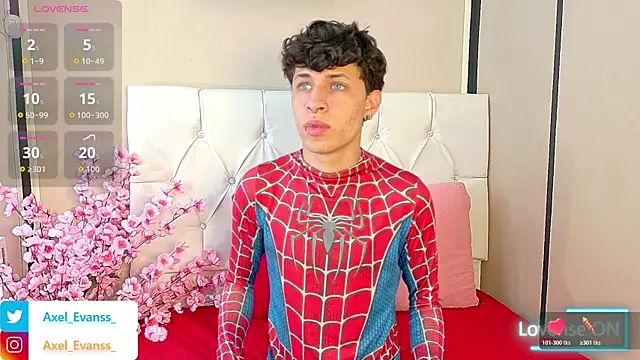 Axel  Evans online show from October 18, 2025, 12:06 pm