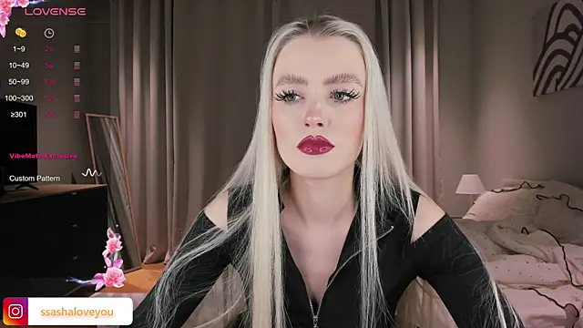 sashaloveyou online show from November 7, 2025, 10:21 pm