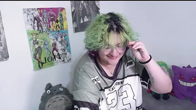 XxGreenGoodxX online show from April 18, 2026, 7:07 pm