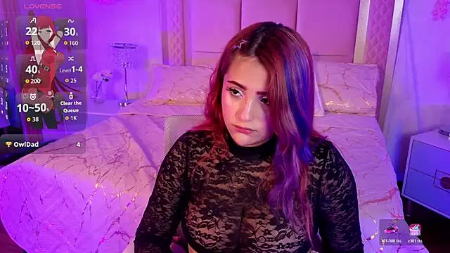 AlanaOdison online show from October 18, 2025, 8:53 pm