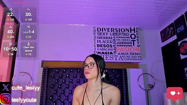 lesly cutee online show from January 11, 2026, 12:32 pm