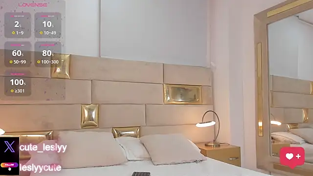 lesly cutee online show from April 22, 2026, 12:39 pm