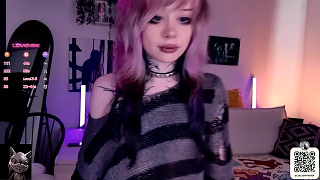 Lollyshy online show from October 17, 2025, 11:24 am