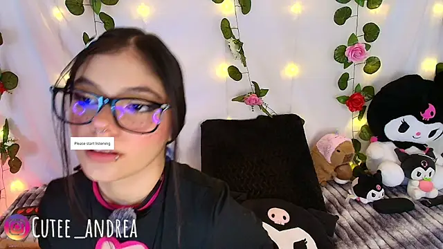 cutee andrea online show from January 8, 2026, 2:25 am