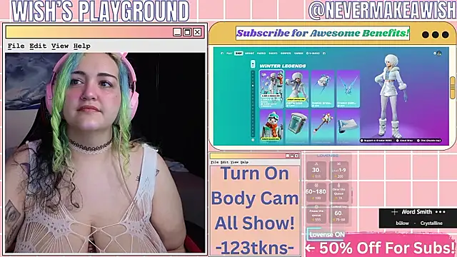 nevermakeawish online show from February 25, 2026, 4:38 pm