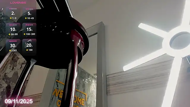 Sophi Johnson online show from November 9, 2025, 5:28 am