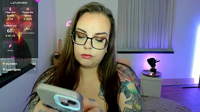 Miss Lucifer6 online show from February 23, 2026, 7:44 pm