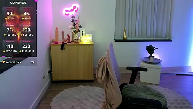 Miss Lucifer6 online show from March 25, 2026, 6:47 pm