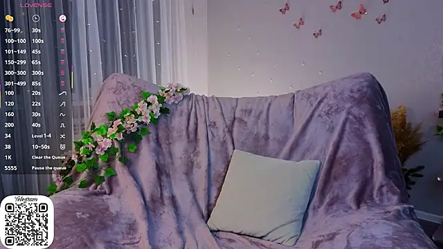 NyxaThorn online show from March 14, 2026, 5:29 pm