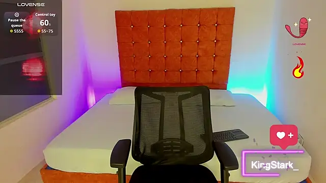 KingStark  online show from September 26, 2025, 11:25 am