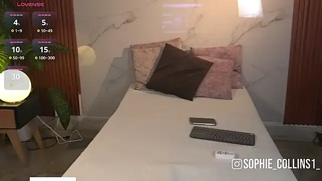 SophieCollins 1 online show from April 12, 2026, 1:05 pm