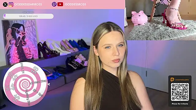 GoddessRoss online show from November 27, 2025, 7:27 pm